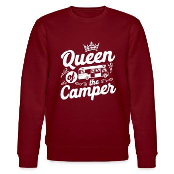 Camping Queen Of The Camper - Sweat bio CHANGER Stanley/Stella Unisexe - bordeaux - Devant - Nik (191cm) & Marisol (170cm)