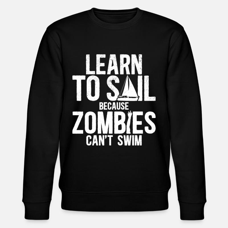 Sailing Sailboat Learn To Sail - Sweat bio CHANGER Stanley/Stella Unisexe - noir