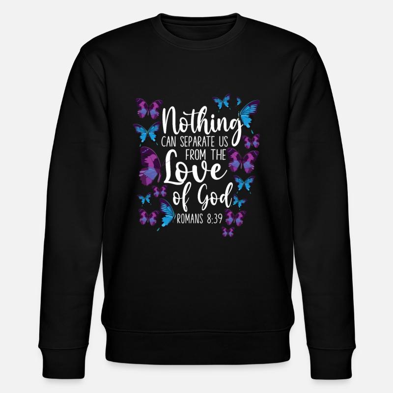 Citation de verset biblique chrétien - Sweat bio CHANGER Stanley/Stella Unisexe - noir