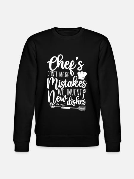 Cooking Cook Kitchen Chef Chefs - Stanley/Stella CHANGER Unisex Organic Sweatshirt - black