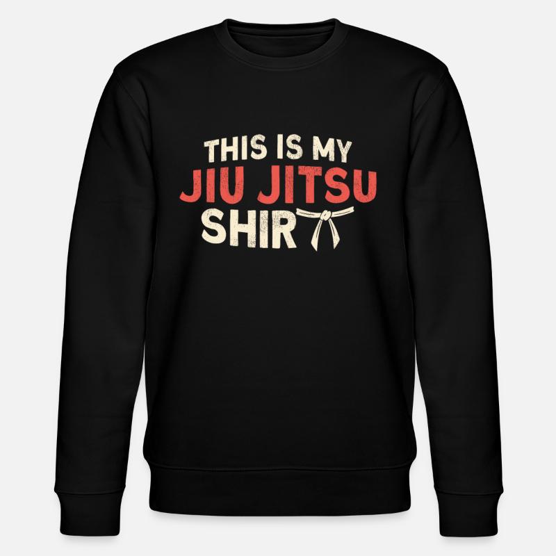 Jiu Jitsu This Is My Jiu Jitsu - Stanley/Stella Unisex Bio-Sweatshirt CHANGER  - Schwarz