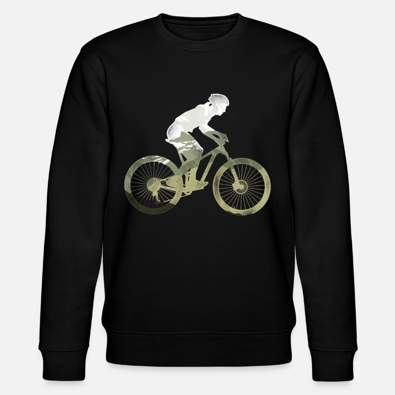 Enduro VTT VTT Équitation - Sweat bio CHANGER Stanley/Stella Unisexe - noir