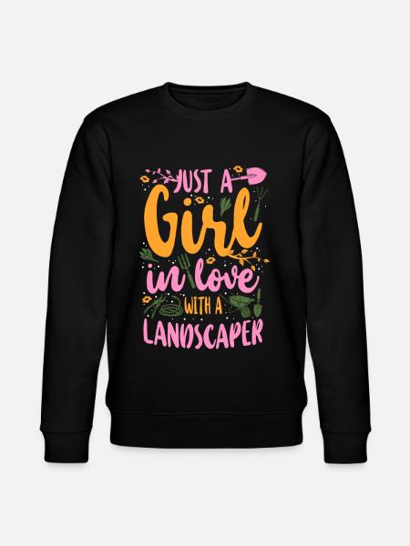 Landscaper Landscaping Landscape - Stanley/Stella Unisex Bio-Sweatshirt CHANGER  - Schwarz