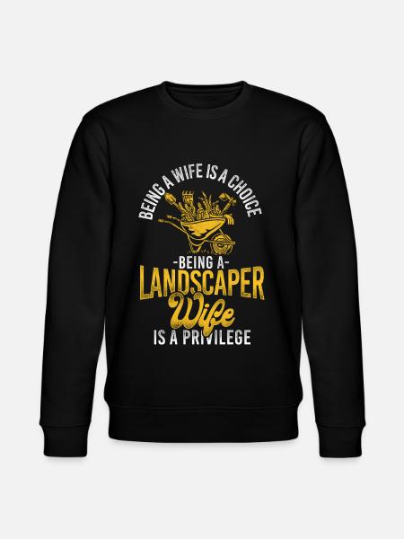 Landscaper Landscaping Landscape - Stanley/Stella CHANGER Unisex Organic Sweatshirt - black