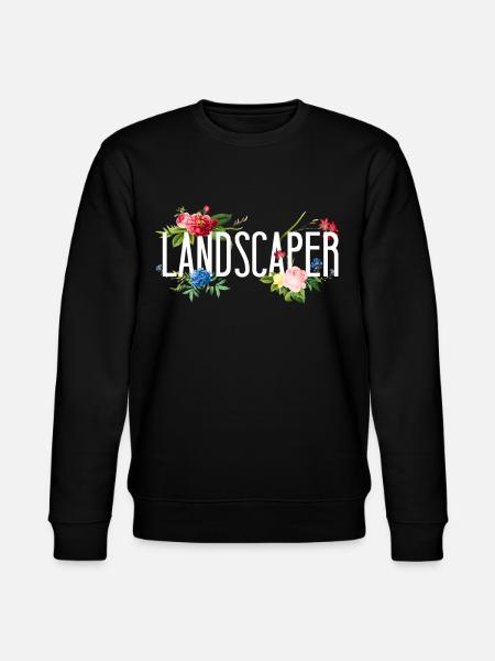 Landscaper Landscaping Landscape - Stanley/Stella CHANGER Unisex Organic Sweatshirt - black