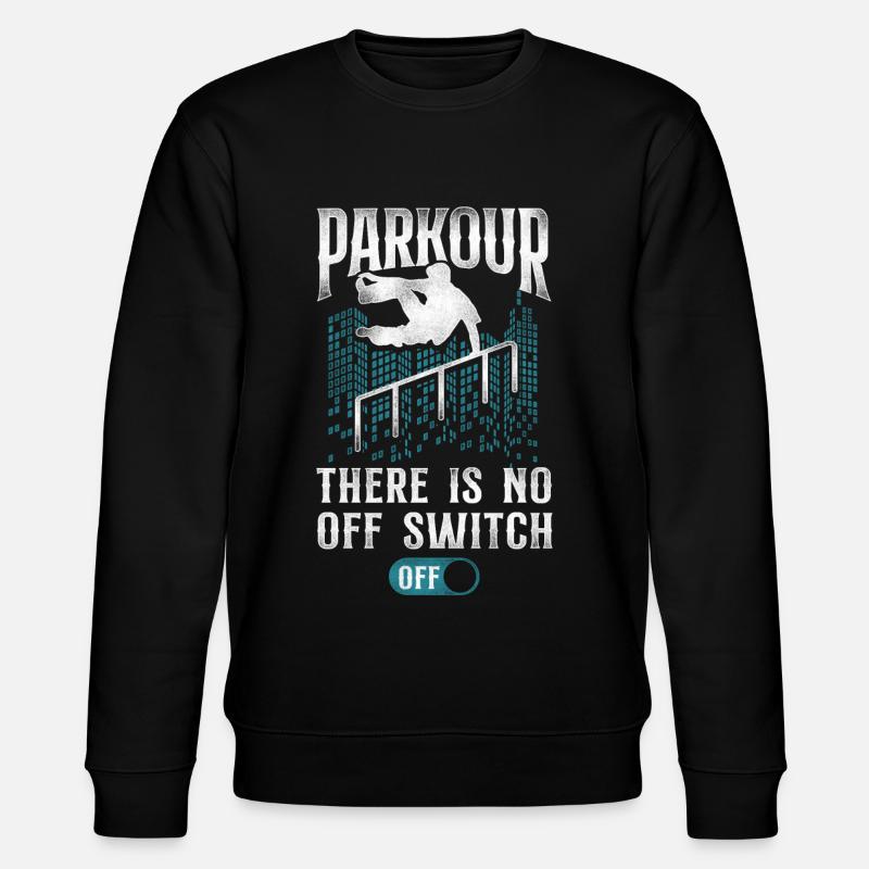 Parkour Free Running Traceur - Sweat bio CHANGER Stanley/Stella Unisexe - noir