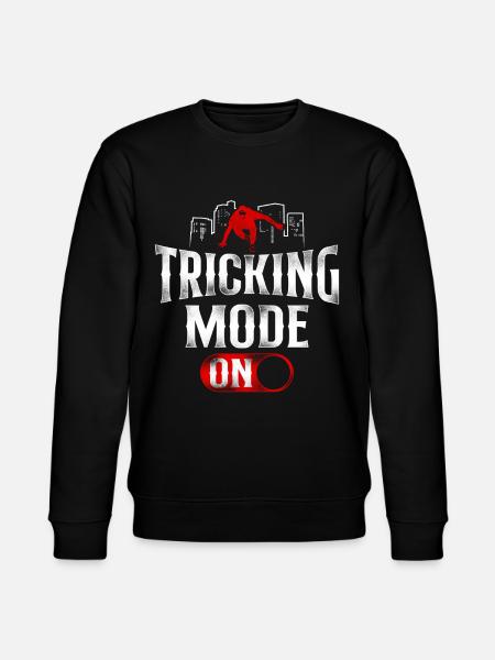 Parkour Free Running Traceur - Stanley/Stella CHANGER Unisex Organic Sweatshirt - black