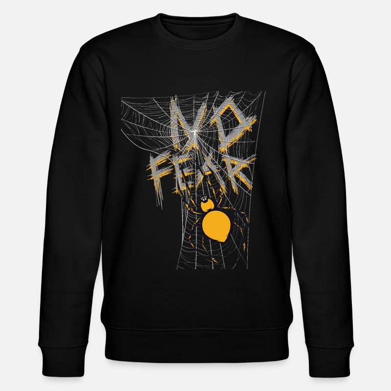 Araignée - Pas de peur - Sweat bio CHANGER Stanley/Stella Unisexe - noir