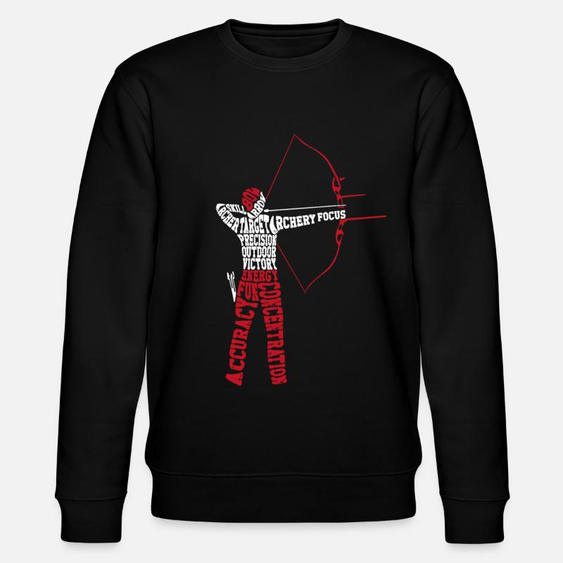 Archer Archer Nuage de mots - Sweat bio CHANGER Stanley/Stella Unisexe - noir
