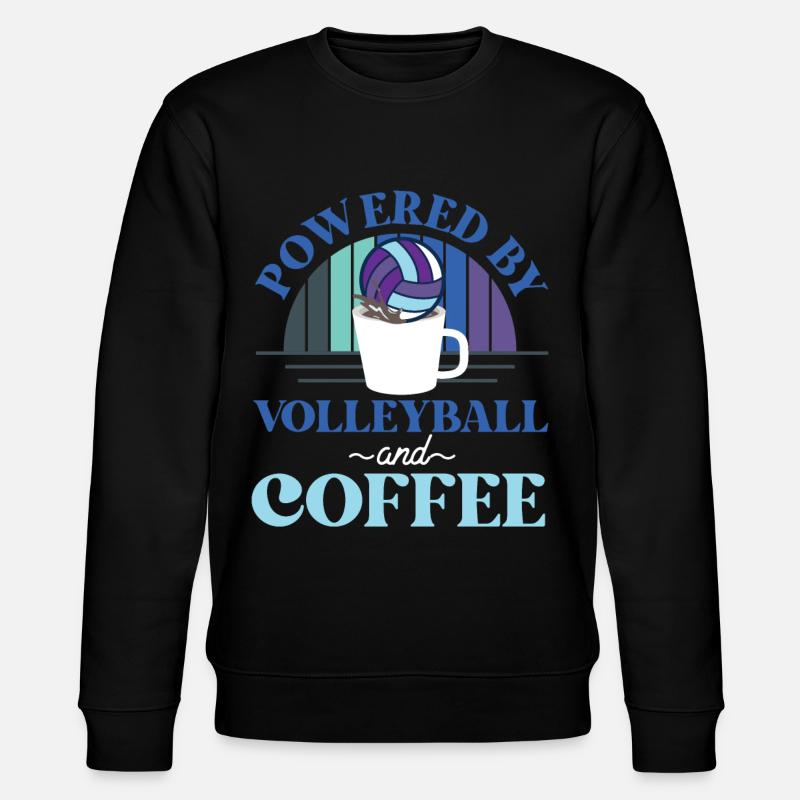 Café de l’équipe de volley-ball - Sweat bio CHANGER Stanley/Stella Unisexe - noir