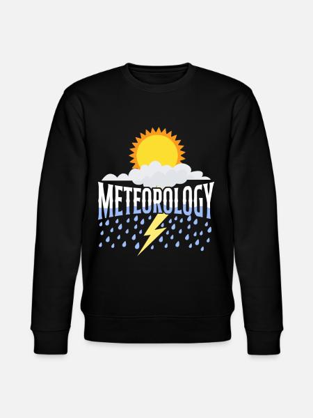 Meteorologist Weather Forecast - Stanley/Stella CHANGER Unisex Organic Sweatshirt - black