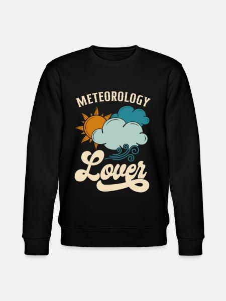 Meteorologist Weather Forecast - Stanley/Stella CHANGER Unisex Organic Sweatshirt - black