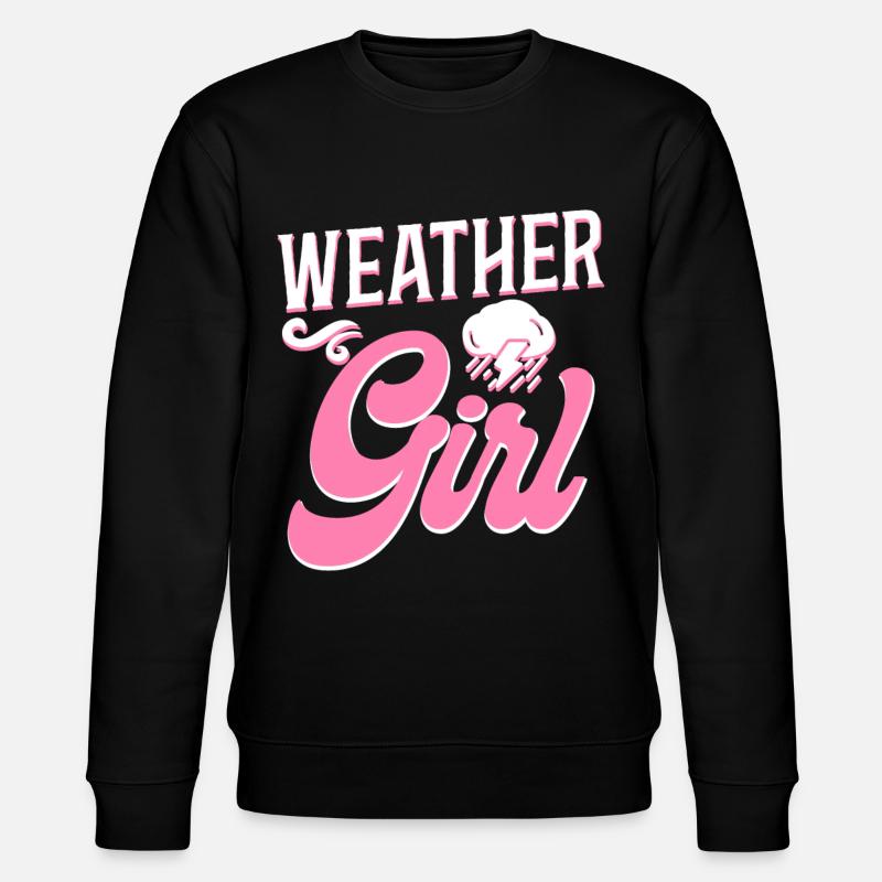 Meteorologist Weather Forecast - Stanley/Stella Unisex Bio-Sweatshirt CHANGER  - Schwarz