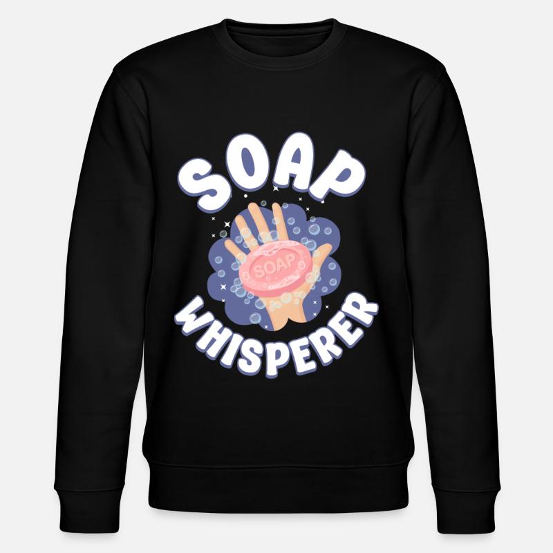 Soap Making Crafting Soap - Stanley/Stella CHANGER Unisex Organic Sweatshirt - black