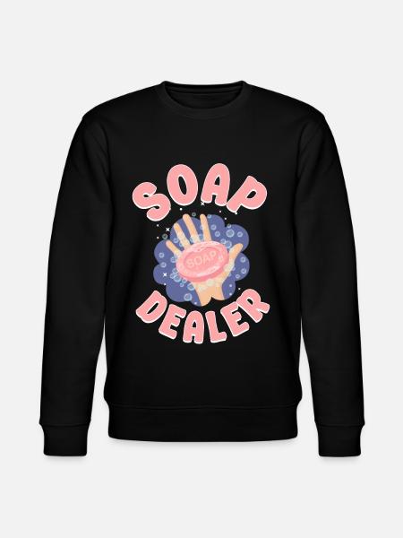 Soap Making Crafting Soap Dealer - Stanley/Stella CHANGER Unisex Organic Sweatshirt - black