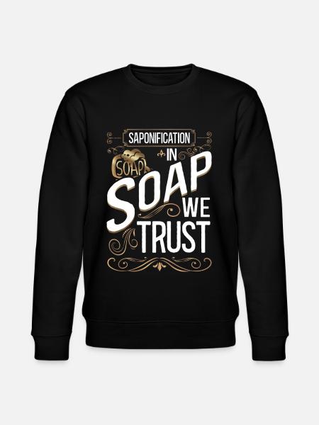 Soap Making Crafting - Stanley/Stella Unisex Bio-Sweatshirt CHANGER  - Schwarz