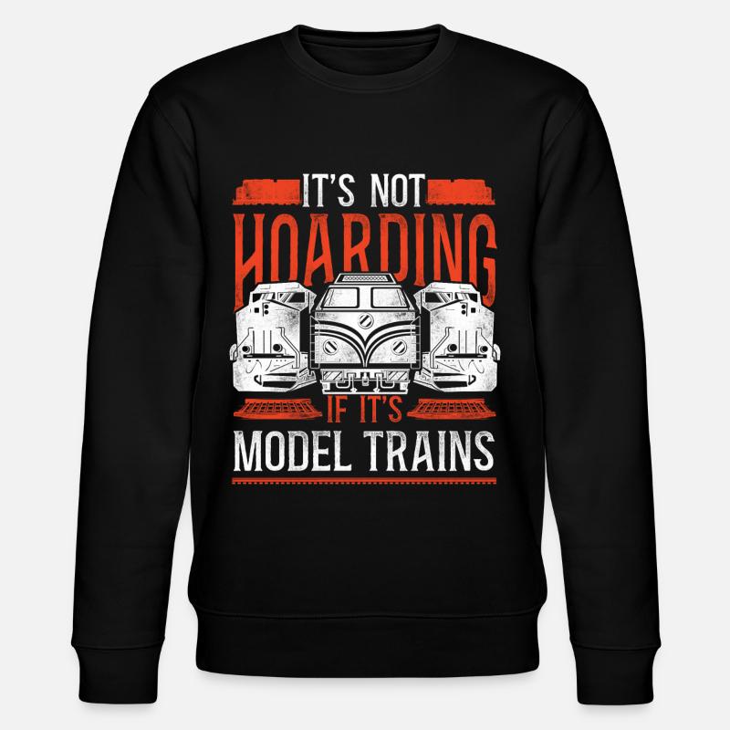 Freight Diesel Train Driver - Stanley/Stella CHANGER Unisex Organic Sweatshirt - black