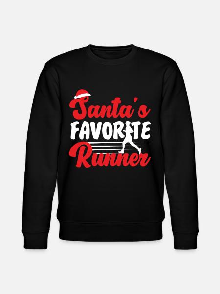 Running Runner Half Marathon - Stanley/Stella Unisex Bio-Sweatshirt CHANGER  - Schwarz
