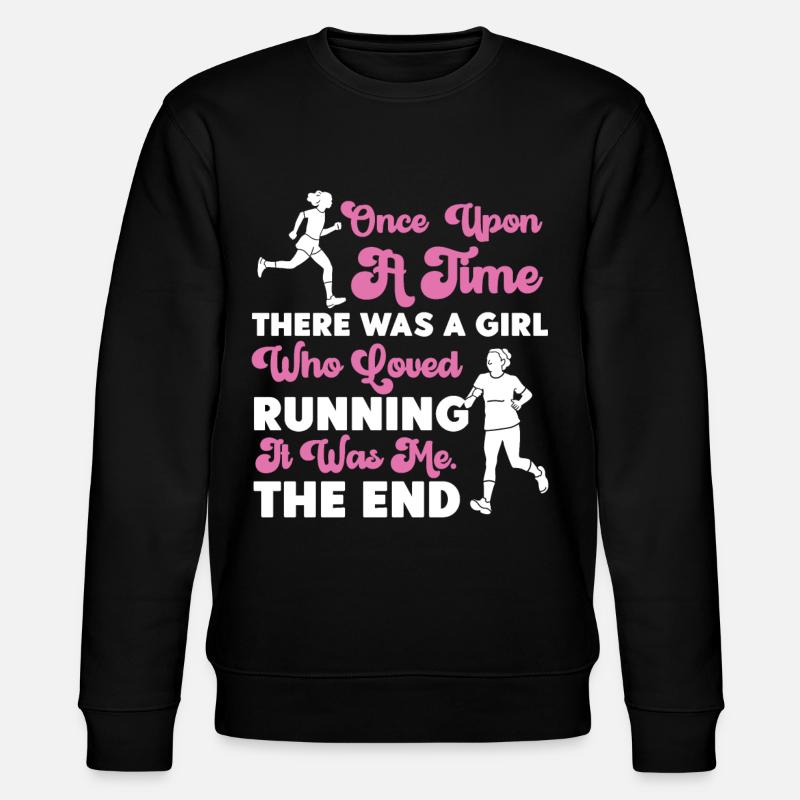 Running Runner Semi-Marathon Fille - Sweat bio CHANGER Stanley/Stella Unisexe - noir