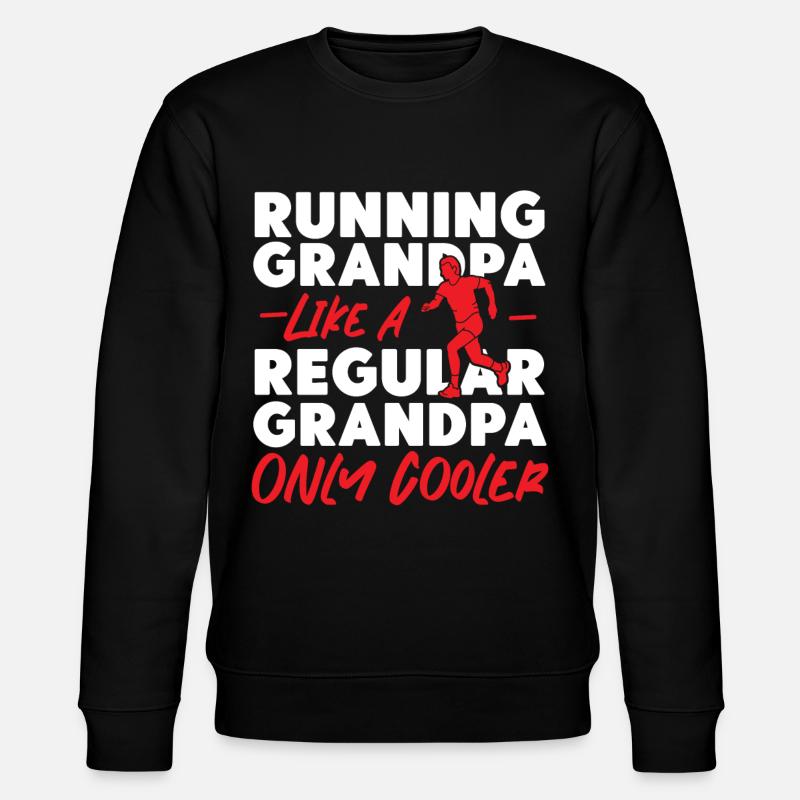 Running Runner Semi-Marathon - Sweat bio CHANGER Stanley/Stella Unisexe - noir
