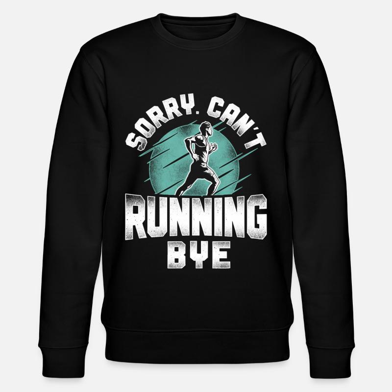 Running Runner Semi-Marathon - Sweat bio CHANGER Stanley/Stella Unisexe - noir