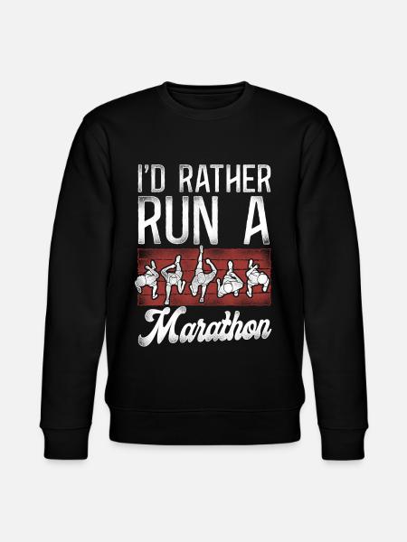Running Runner Semi-Marathon - Sweat bio CHANGER Stanley/Stella Unisexe - noir