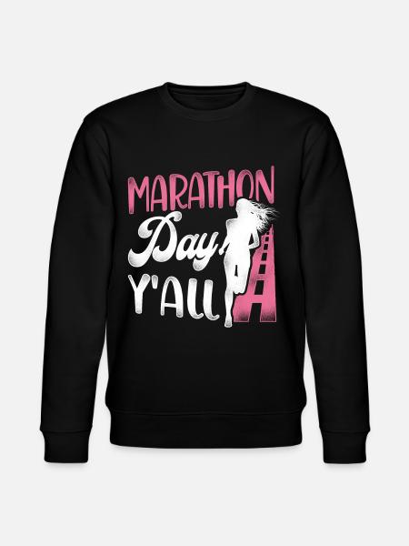 Running Runner Half Marathon - Stanley/Stella CHANGER Unisex Organic Sweatshirt - black