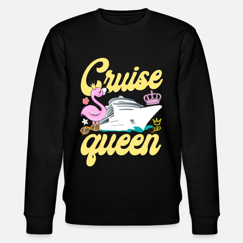 Croisière Vacances Fille Croisière - Sweat bio CHANGER Stanley/Stella Unisexe - noir