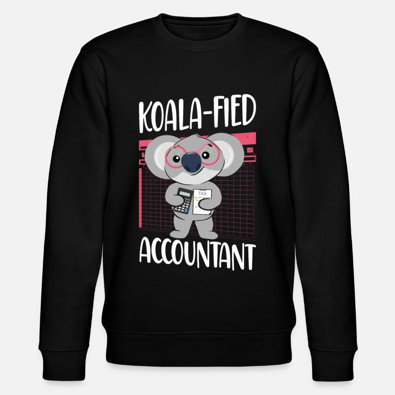 Accountant Bookkeeper Accounting - Stanley/Stella Unisex Bio-Sweatshirt CHANGER  - Schwarz