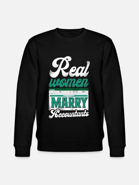 Accountant Bookkeeper Marriage - Stanley/Stella Unisex Bio-Sweatshirt CHANGER  - Schwarz