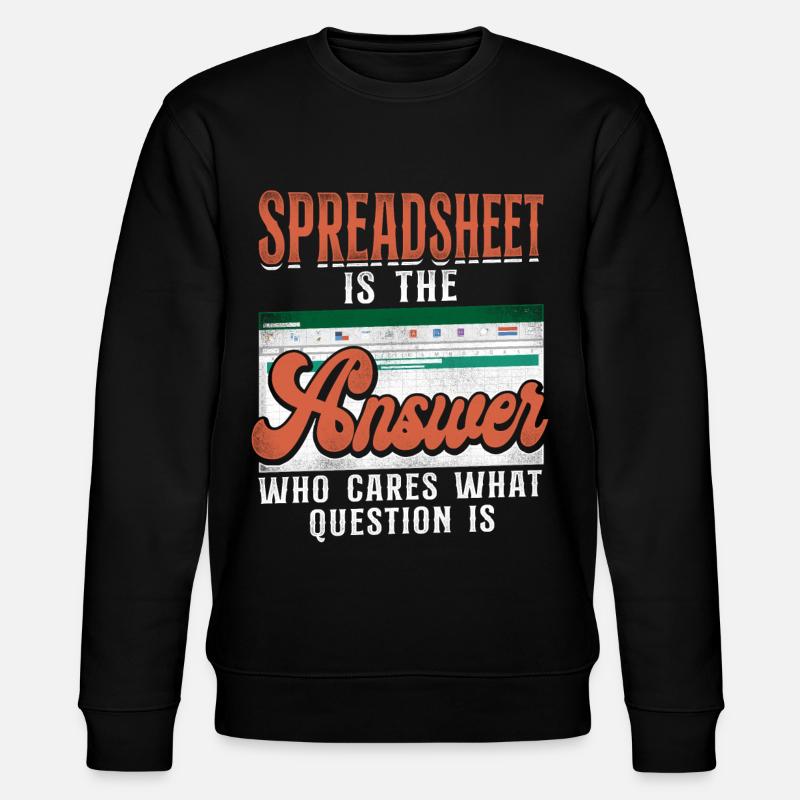 Comptable Comptable Comptable Comptabilité - Sweat bio CHANGER Stanley/Stella Unisexe - noir