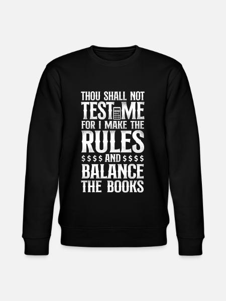 Comptable Comptable Comptable Comptabilité - Sweat bio CHANGER Stanley/Stella Unisexe - noir