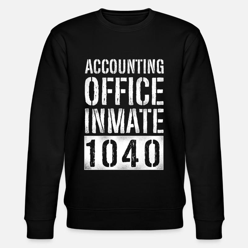 Accountant Bookkeeper Accounting - Stanley/Stella Unisex Bio-Sweatshirt CHANGER  - Schwarz