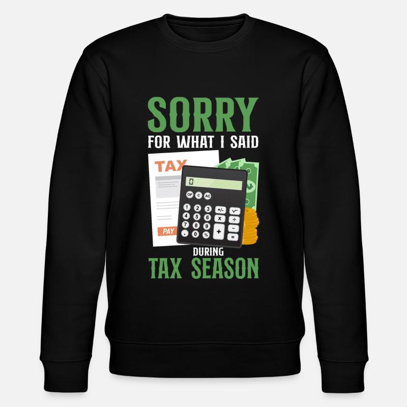 Accountant Bookkeeper Accounting - Stanley/Stella Unisex Bio-Sweatshirt CHANGER  - Schwarz