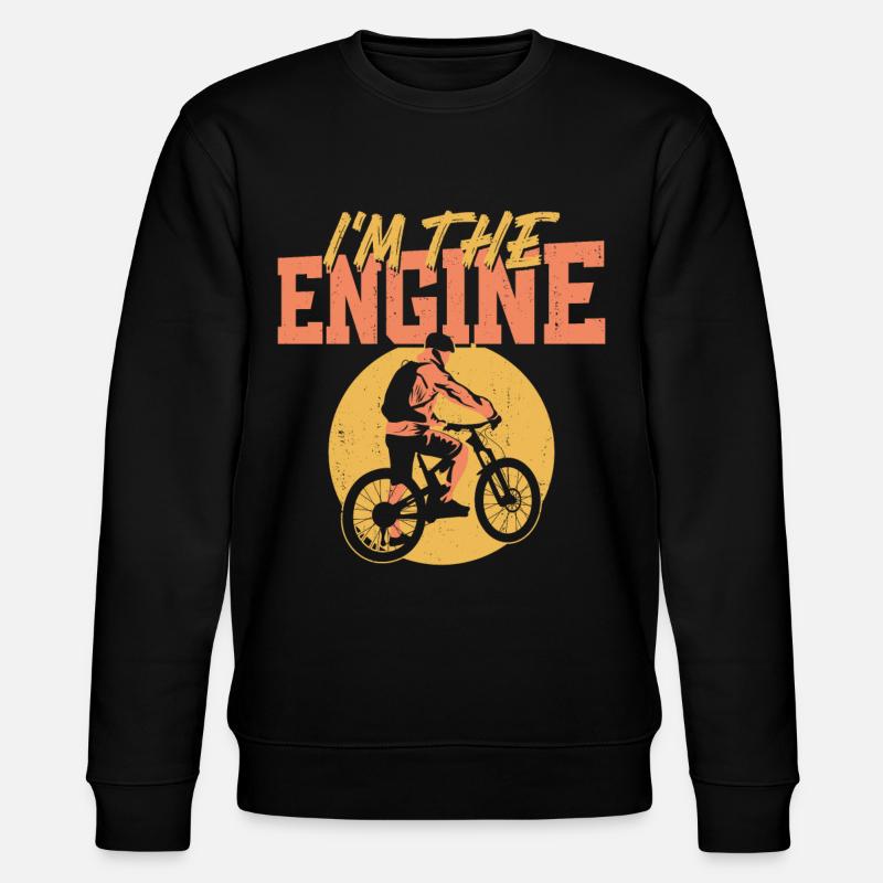Enduro VTT VTT Équitation - Sweat bio CHANGER Stanley/Stella Unisexe - noir