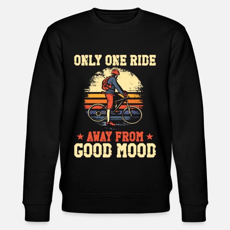 Enduro VTT VTT Équitation - Sweat bio CHANGER Stanley/Stella Unisexe - noir