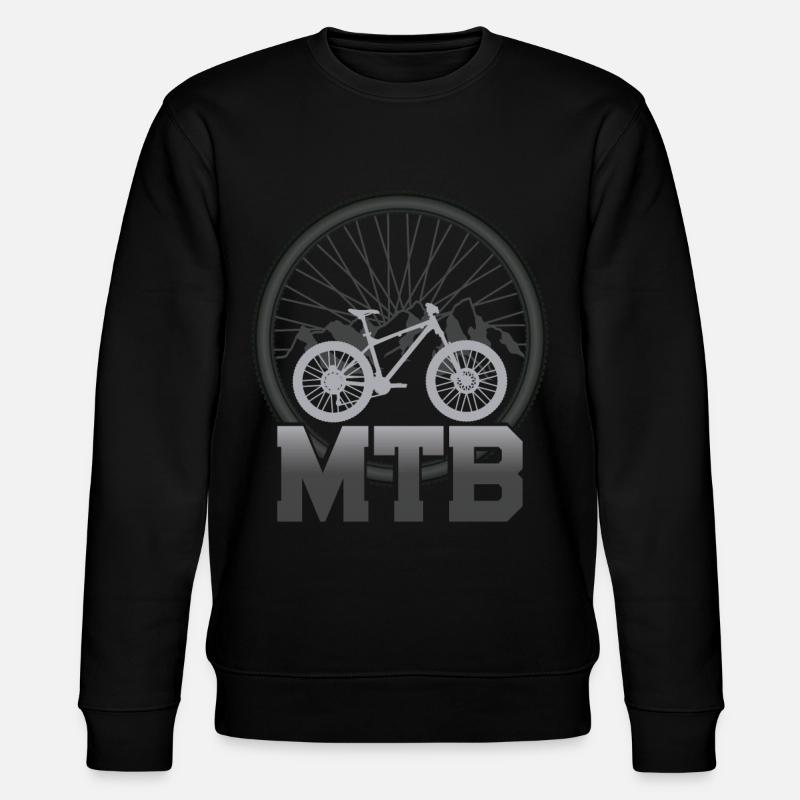 Enduro VTT VTT Équitation - Sweat bio CHANGER Stanley/Stella Unisexe - noir