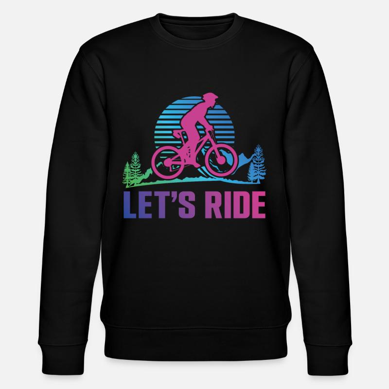 Enduro VTT VTT Équitation - Sweat bio CHANGER Stanley/Stella Unisexe - noir