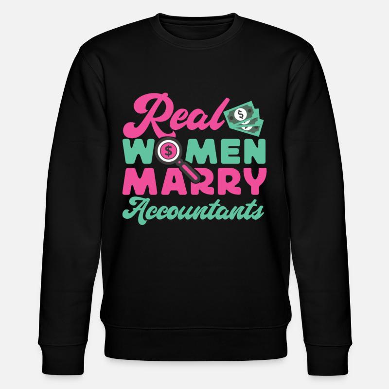 Comptable Comptable Mariage - Sweat bio CHANGER Stanley/Stella Unisexe - noir