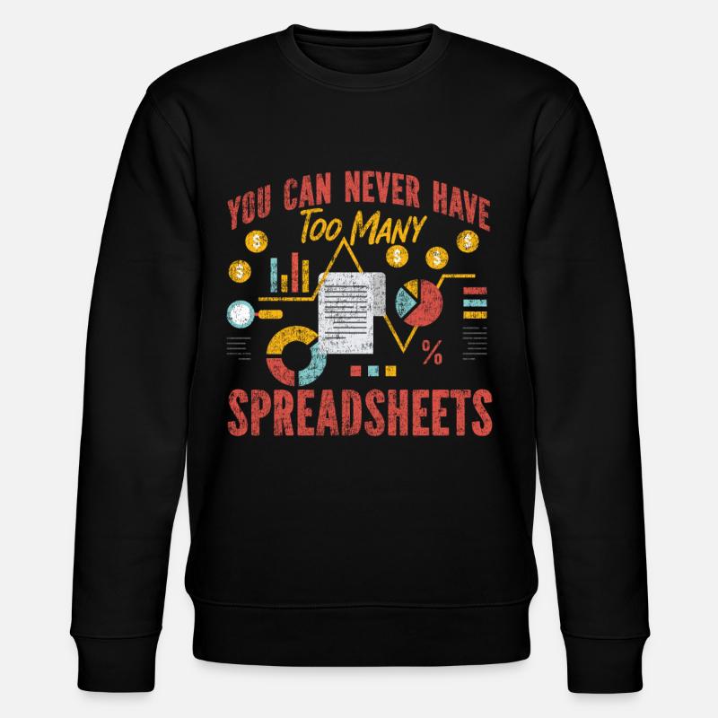 Accountant Bookkeeper Accounting - Stanley/Stella Unisex Bio-Sweatshirt CHANGER  - Schwarz