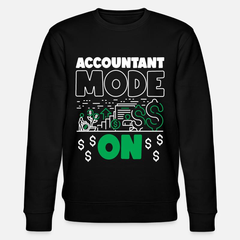 Comptable Comptable Comptable - Sweat bio CHANGER Stanley/Stella Unisexe - noir