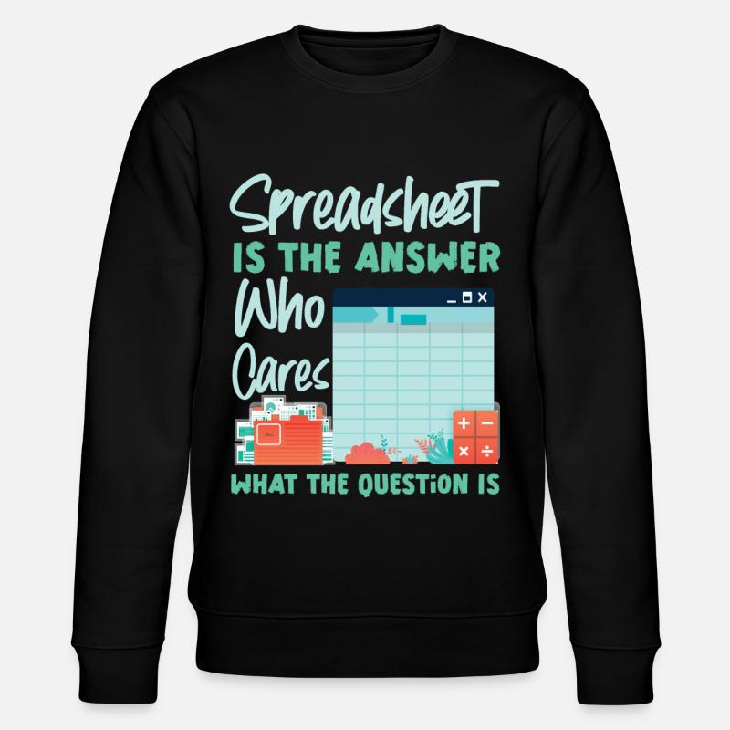 Comptable Comptable Comptable - Sweat bio CHANGER Stanley/Stella Unisexe - noir