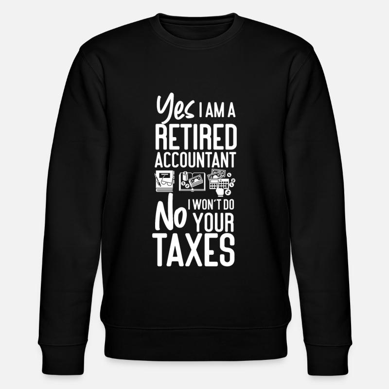 Comptable Comptable Comptable - Sweat bio CHANGER Stanley/Stella Unisexe - noir