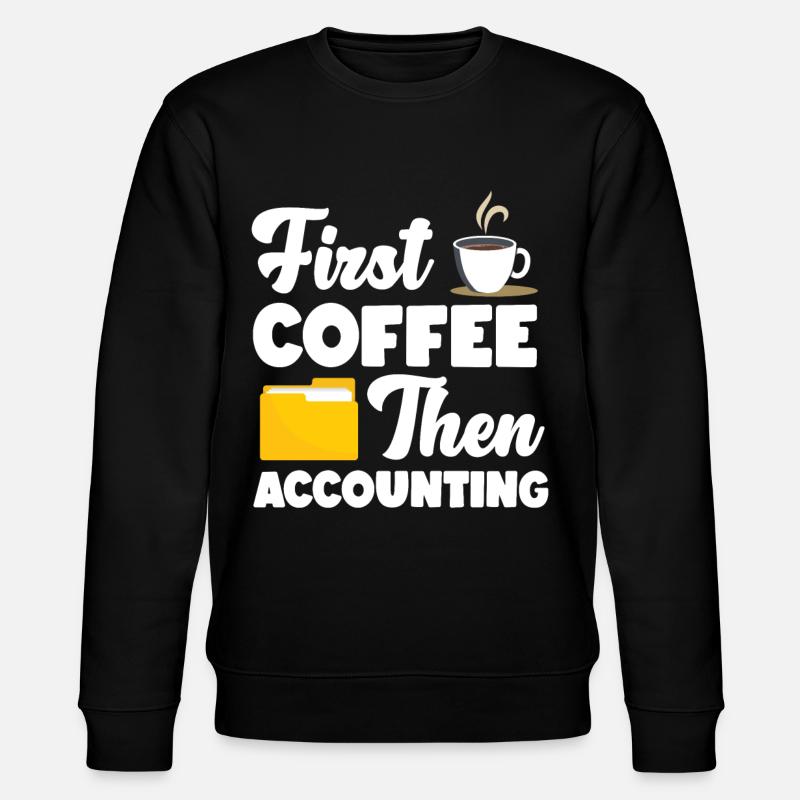 Accountant Bookkeeper Accounting - Stanley/Stella CHANGER Unisex Organic Sweatshirt - black