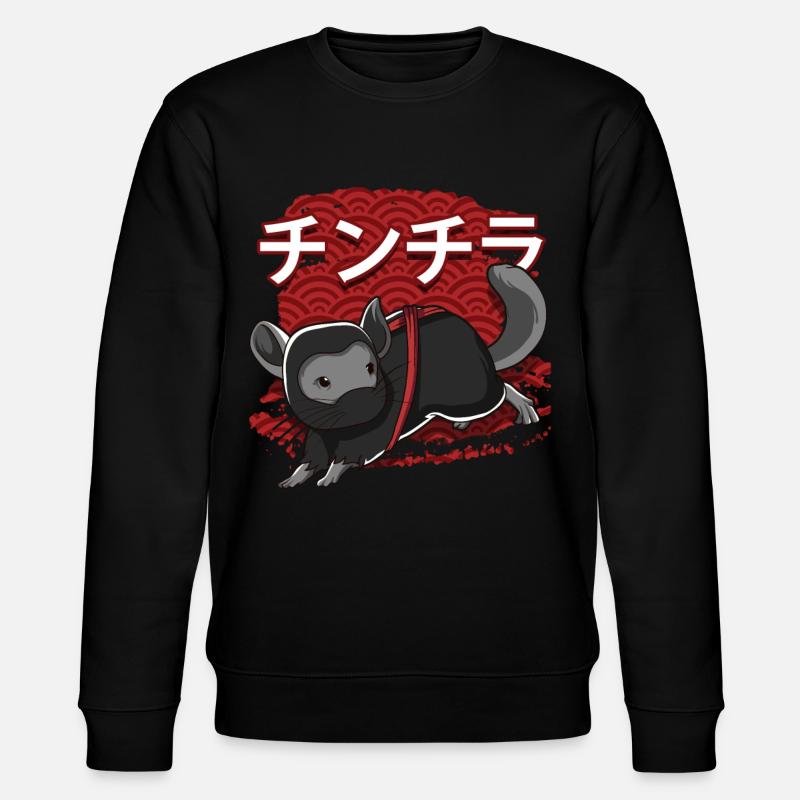 Ninja Chinchilla - Sweat bio CHANGER Stanley/Stella Unisexe - noir