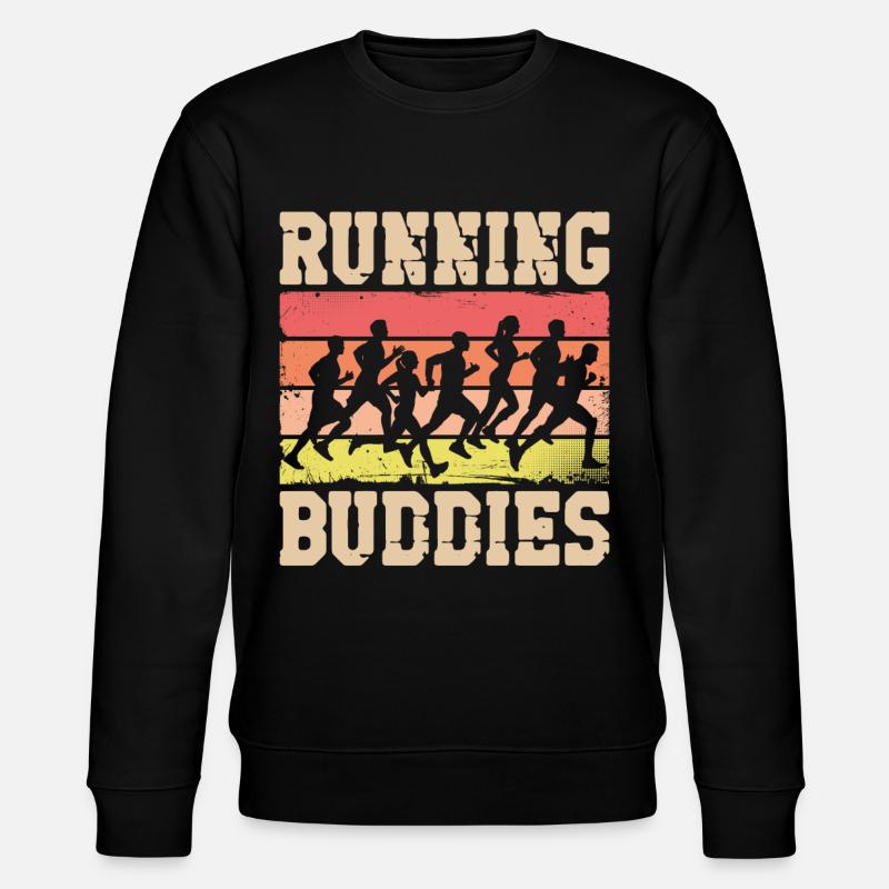 Running Runner Semi-Marathon - Sweat bio CHANGER Stanley/Stella Unisexe - noir