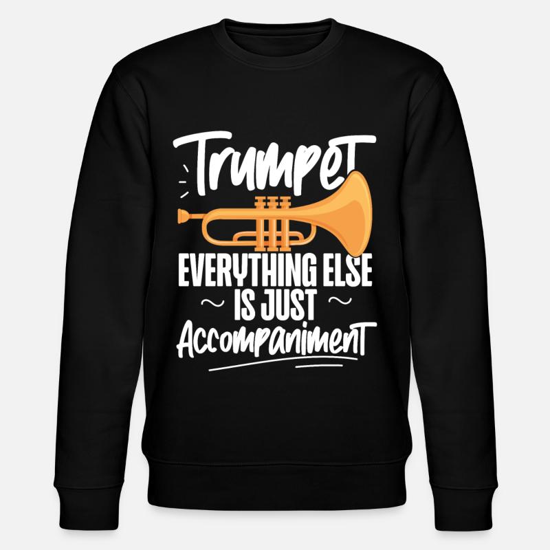 Trompettiste Trompette Tout - Sweat bio CHANGER Stanley/Stella Unisexe - noir