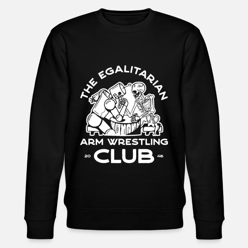 Bras de fer – 2 - Sweat bio CHANGER Stanley/Stella Unisexe - noir