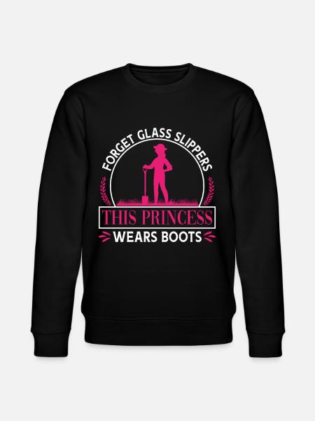Farming Farmer Forget Glass - Stanley/Stella CHANGER Unisex Organic Sweatshirt - black