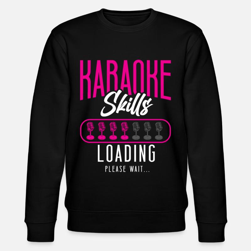 Karaoké Singer Karaoké Compétences - Sweat bio CHANGER Stanley/Stella Unisexe - noir